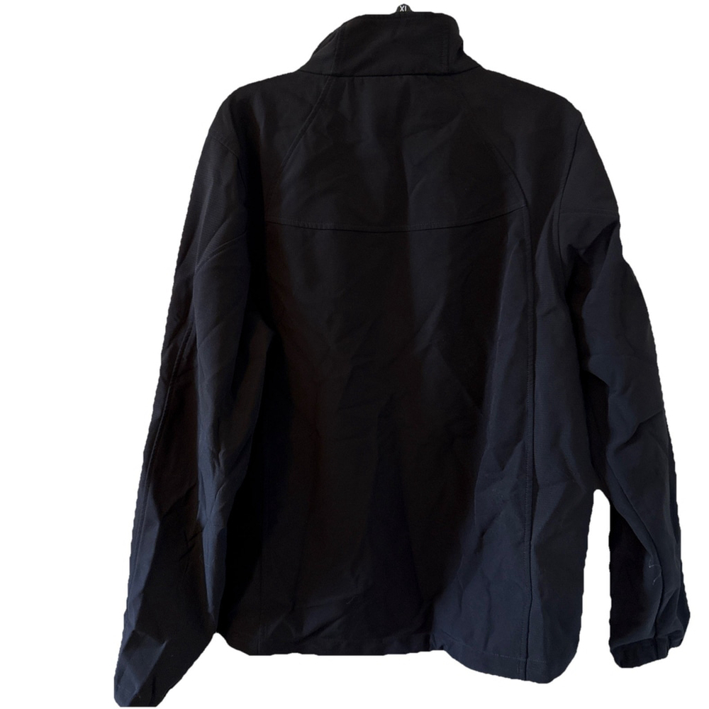 Black Mountain Men’s Ski Jacket Full Zip Soft shell Size Medium 3 Pockets 189620 - Picture 7 of 9